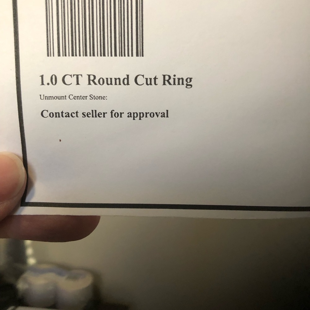 White gold 1 ct diamond wedding ring with sapphire